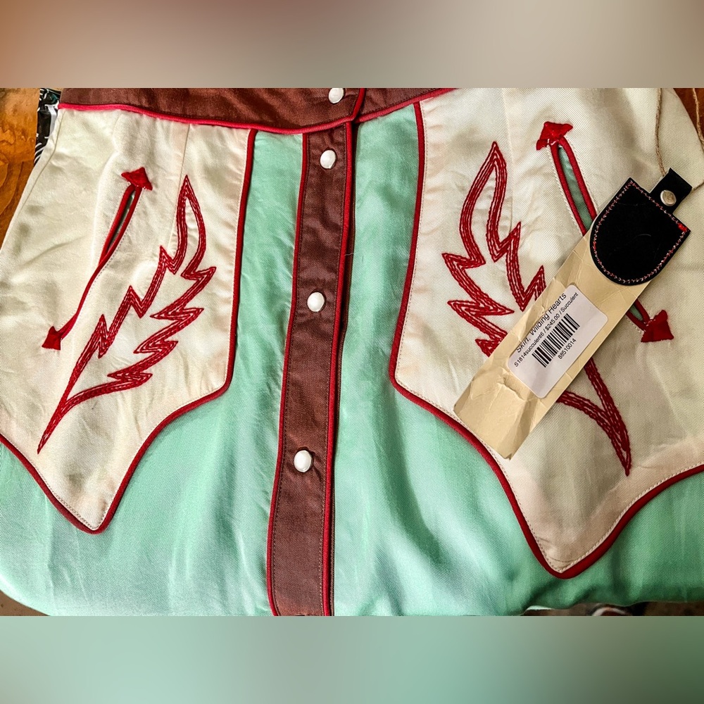 Double D Ranch Fabulous Wilding Heart Skirt Size 6 - Picture 2 of 8